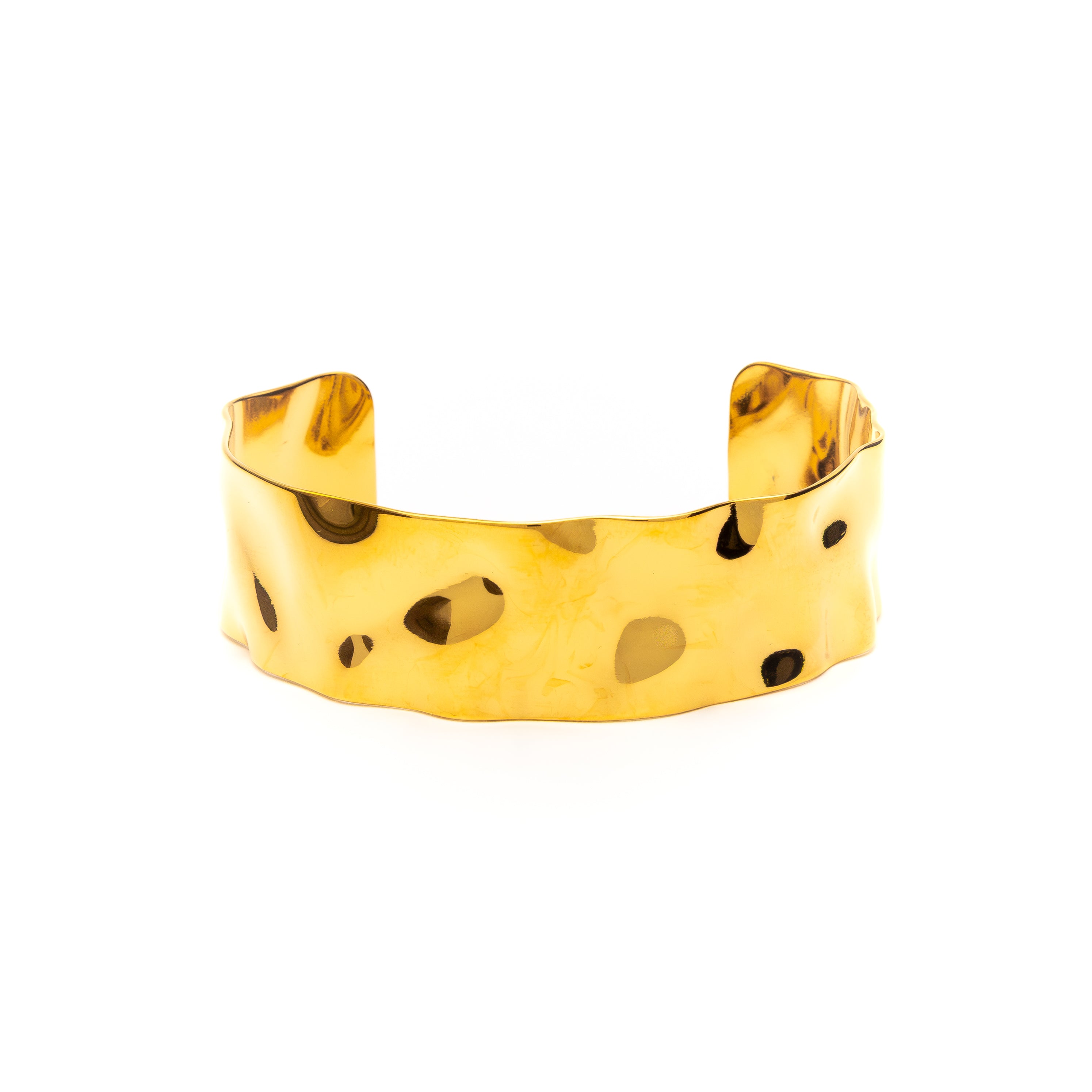 Forme Cuff gold bracelet for women