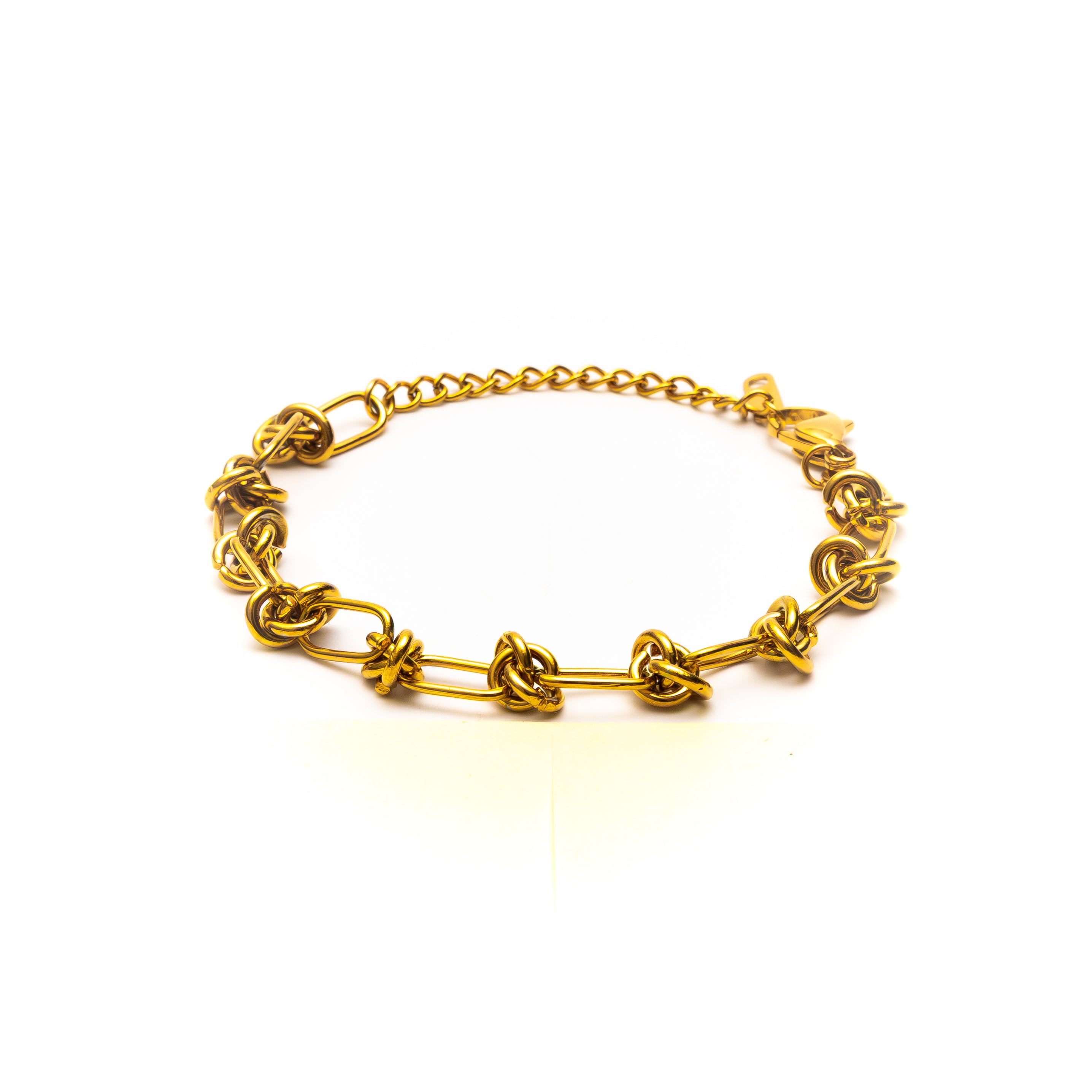 Knotted Chain Bracelet gold bracelet for women