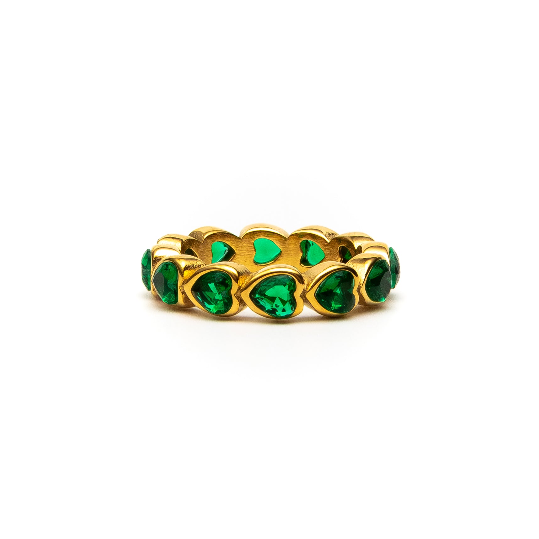 Emerald Lovelle Ring gold ring for women