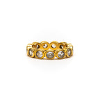 White Alora Ring gold ring for women