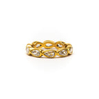White Elira Ring gold ring for women