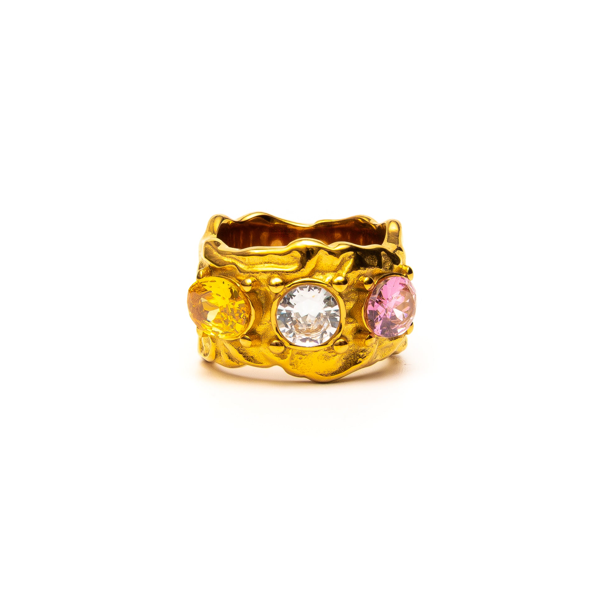 Prism Mosaic Ring gold ring for women