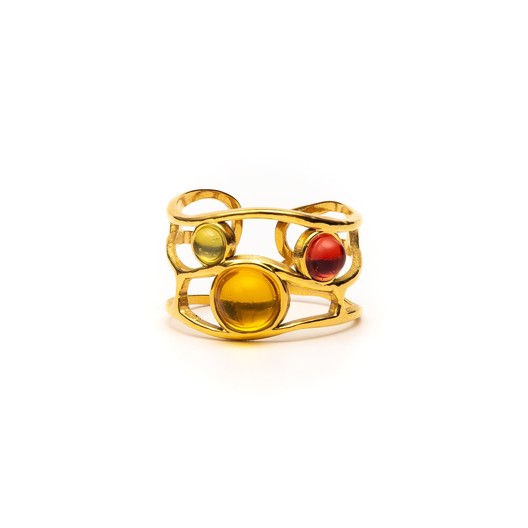 Vitral Ring gold ring for women
