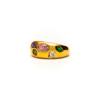 Luna Cluster Ring gold ring for women