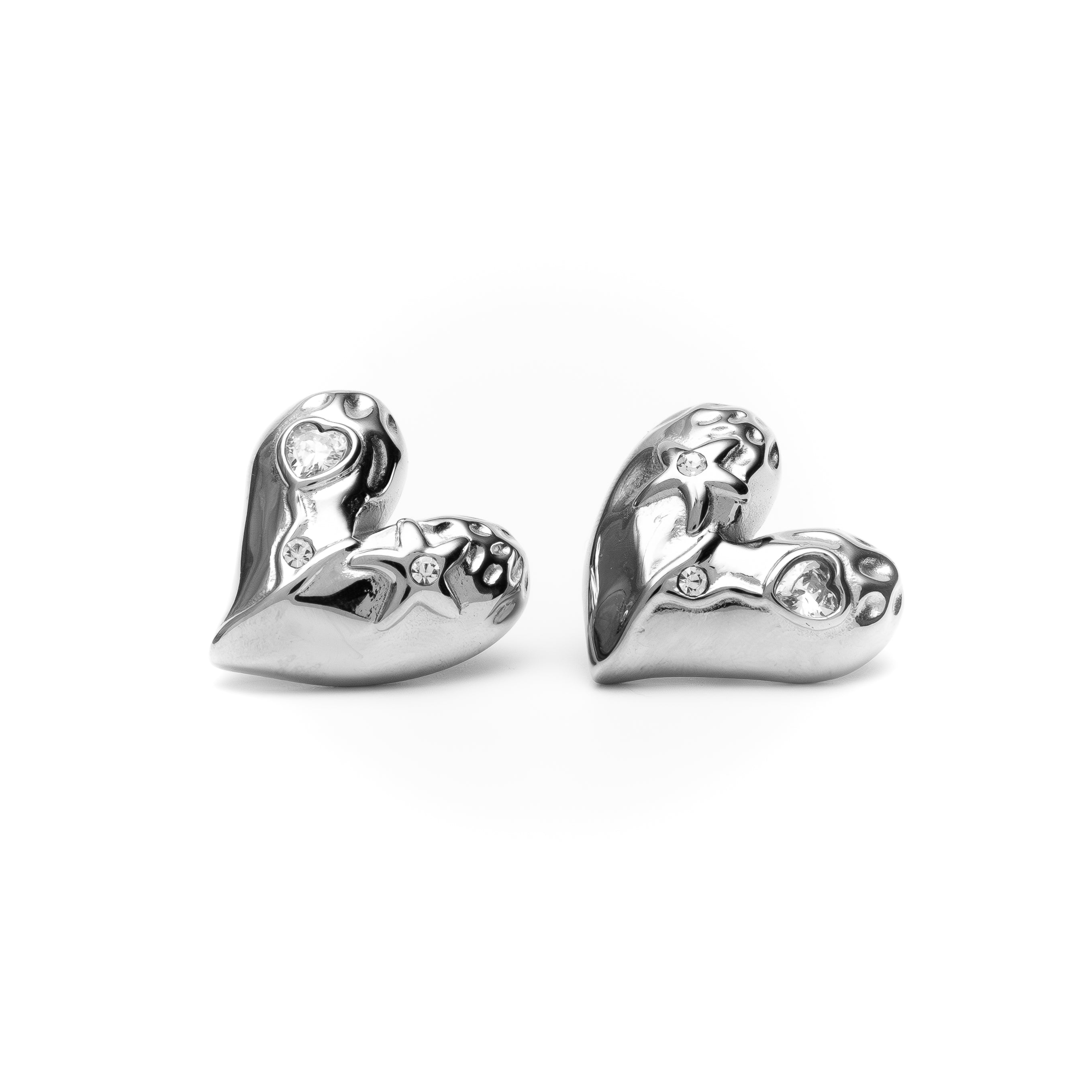 Adélise Earrings gold earrings for women on white background