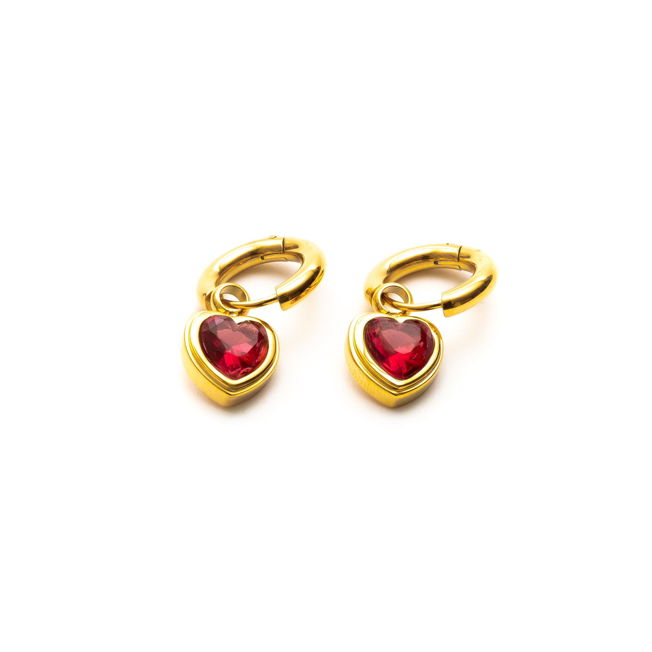 Red Coeur Earrings gold earrings for women