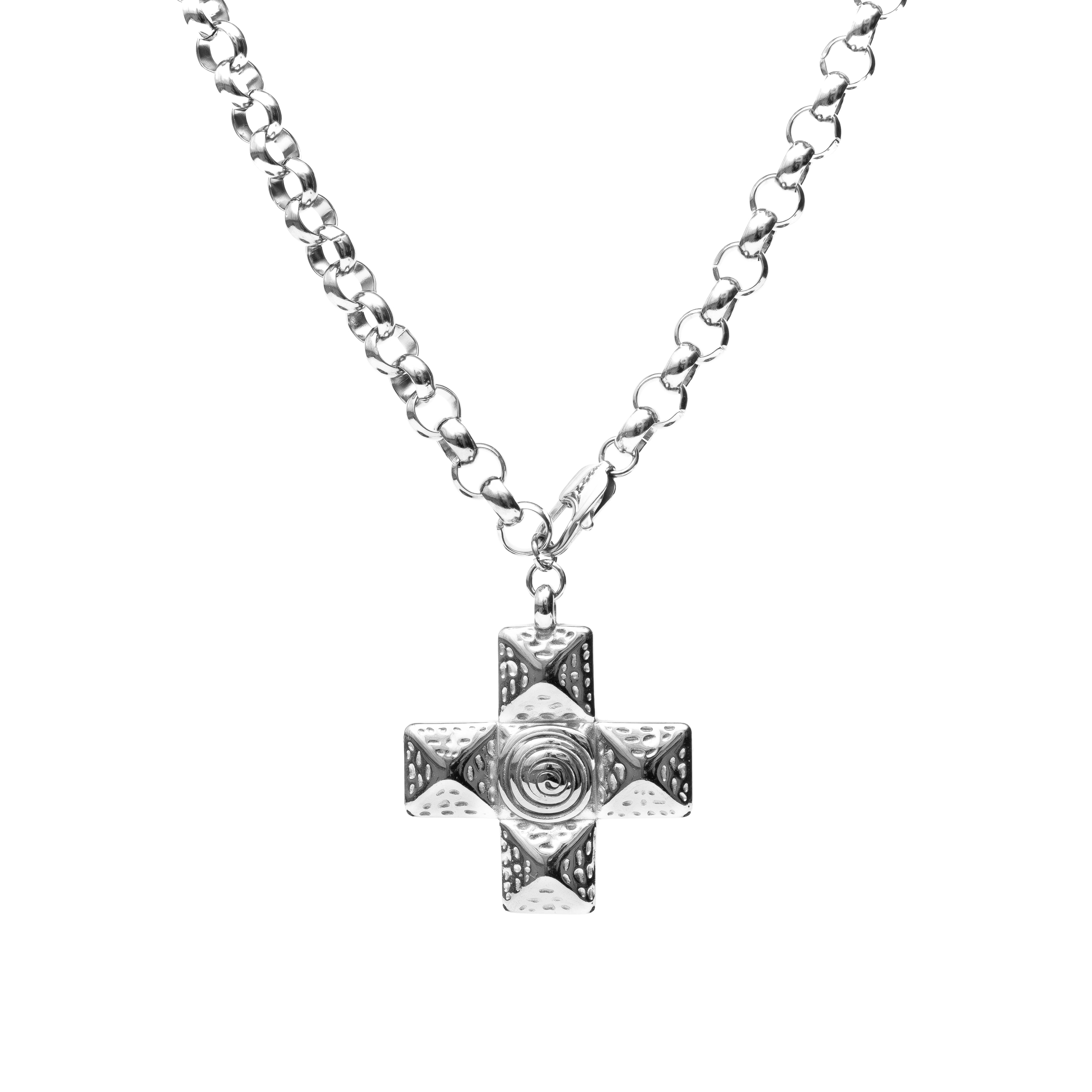 Icon Cross Necklace gold necklace for women detail view