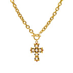Heirloom Cross Necklace gold necklace for women