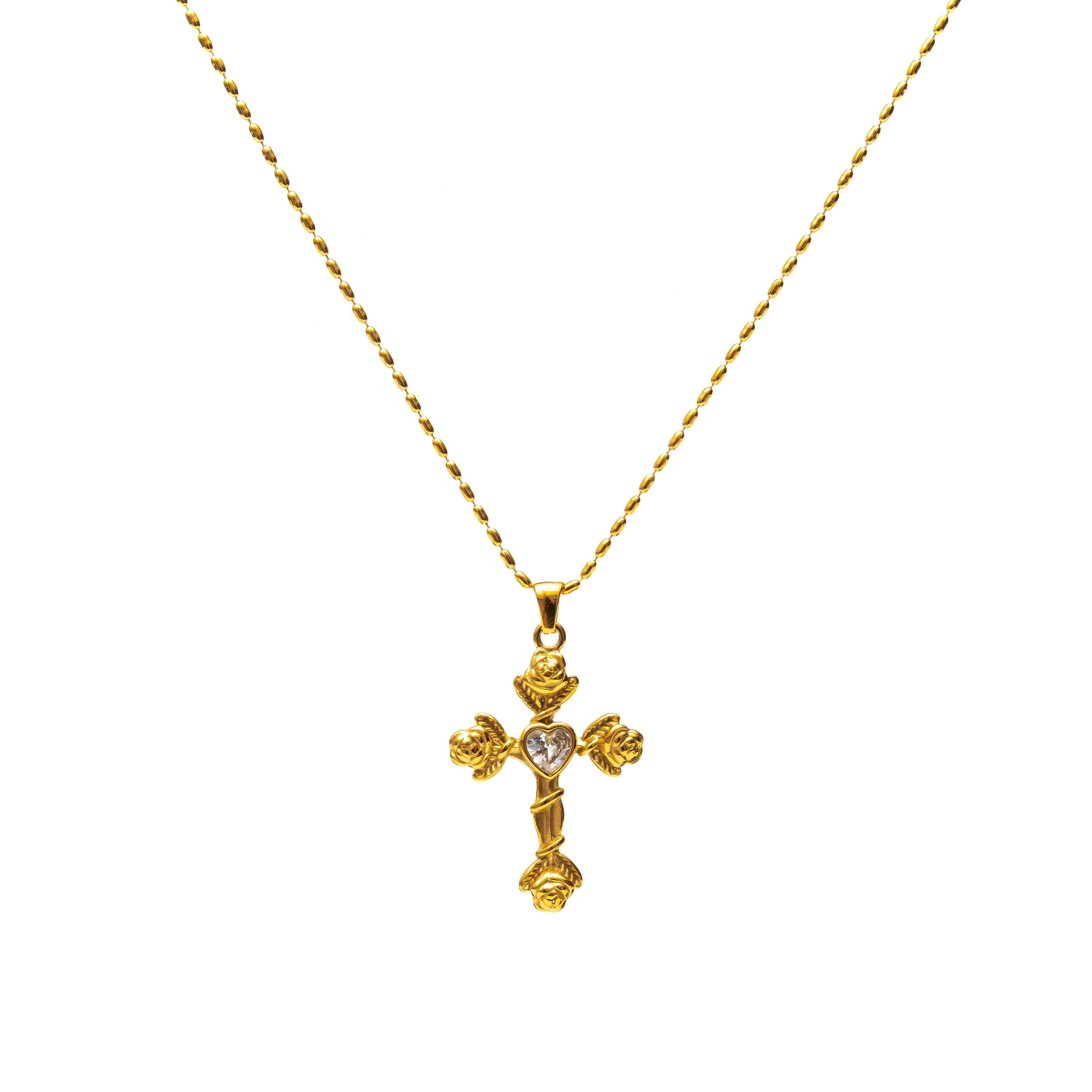 Amour Fleur Necklace gold necklace for women