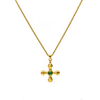Verde Cross Necklace gold necklace for women