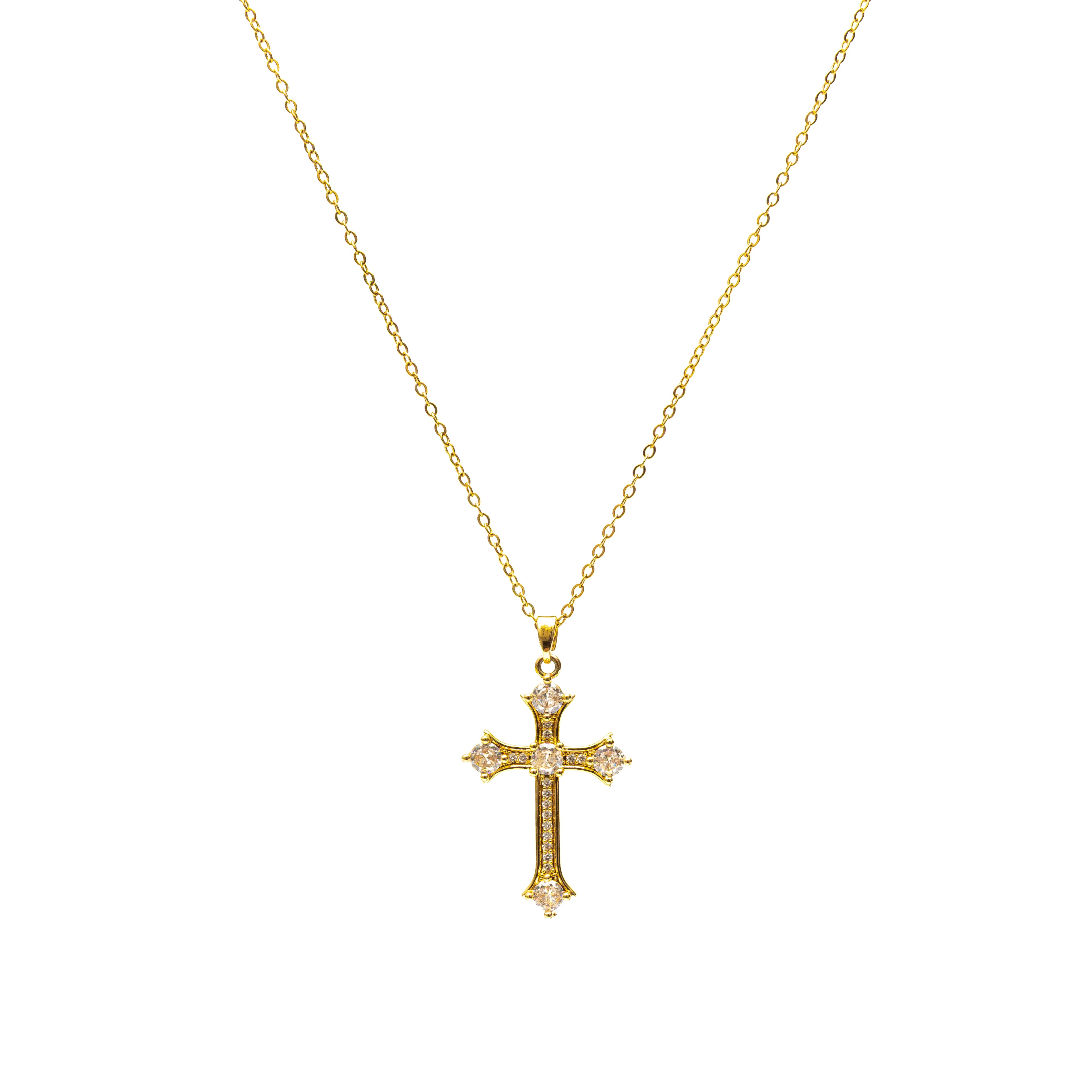 Croix Necklace gold necklace for women
