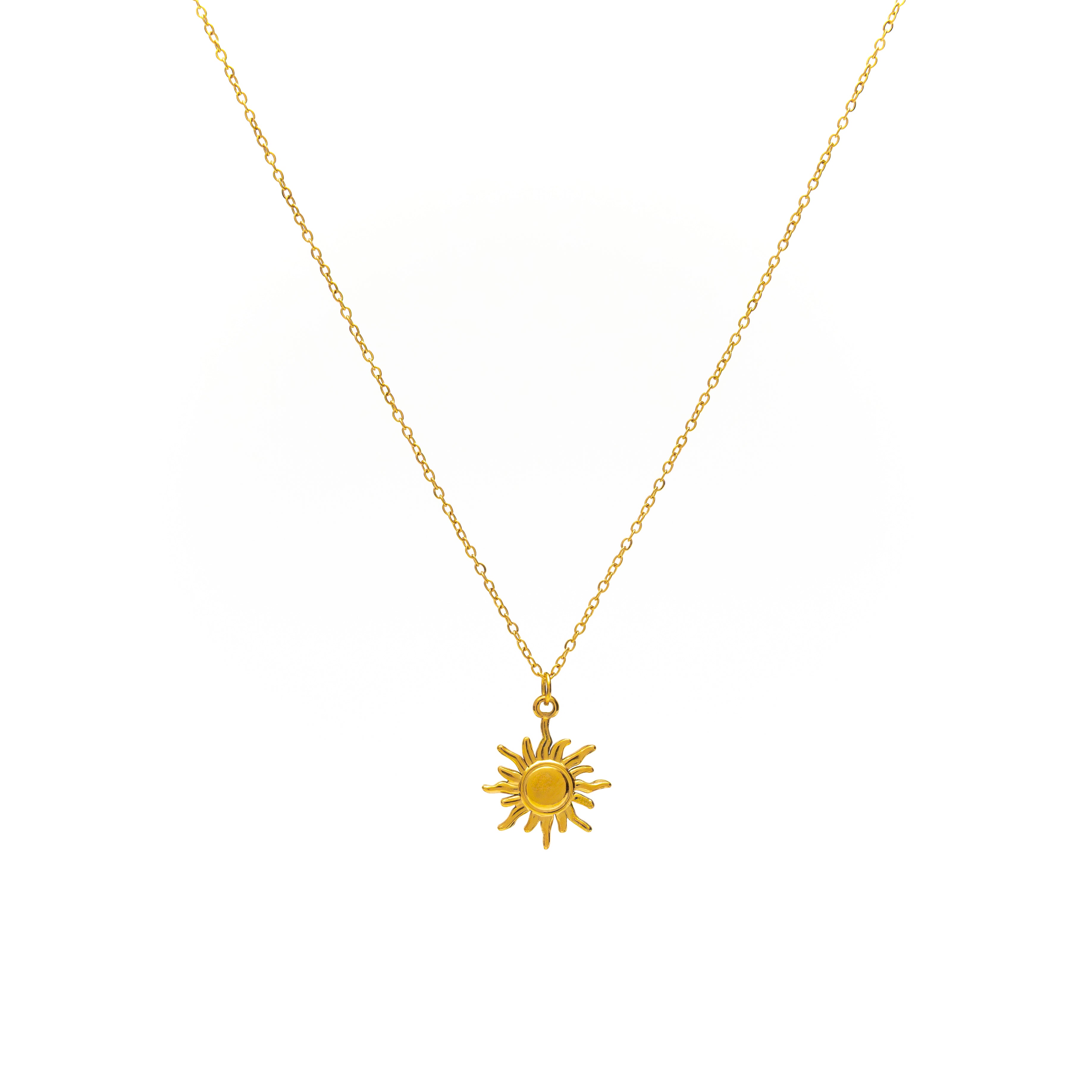 Golden Sun Necklace gold necklace for women