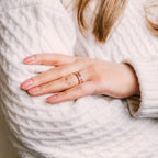 Rose Marque Ring gold ring for women detail view