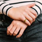 Verdisse Ring gold ring for women close-up