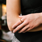Rose Elira Ring gold ring for women close-up