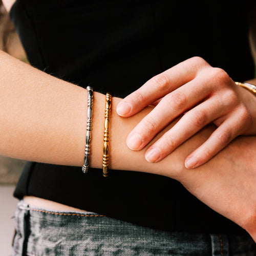 Bijou Bracelet gold bracelet for women on white background
