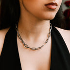 Juliette Link Necklace gold necklace for women lifestyle view